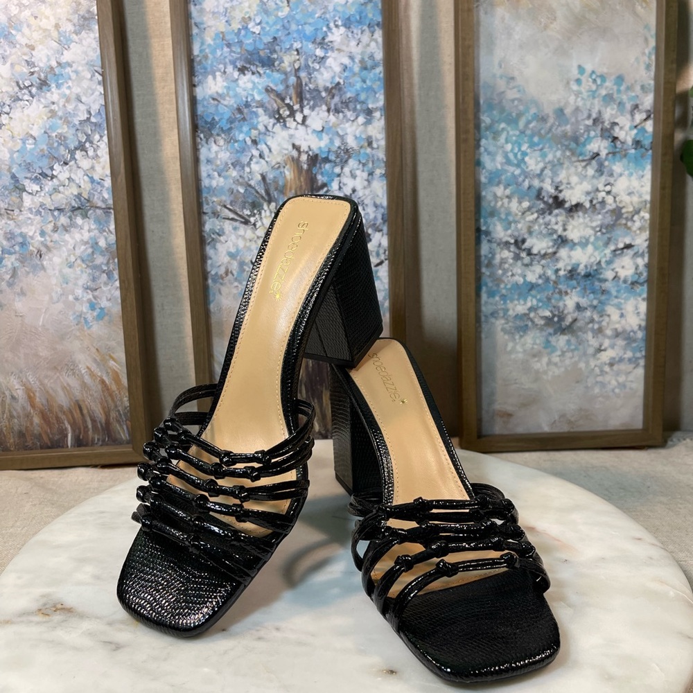 Shoe Dazzle Block Heel Sandal - NWOT